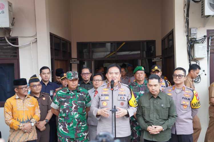 Inhil Kondusif, Kapolda Riau Ucapkan Terima Kasih