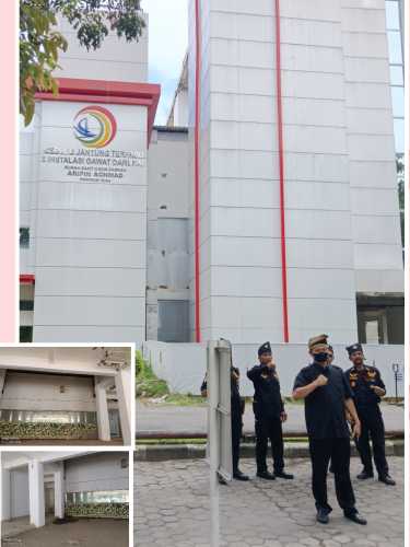 LMB Nusantara Sidak Gedung Jantung RSUD AA yang Terbengkalai
