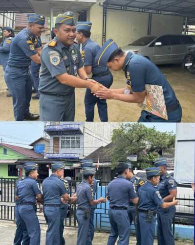 KSOP Tembilahan Gelar Apel Pagi Sekaligus Halal Bi Halal Sambut Idul Fitri 1447 H