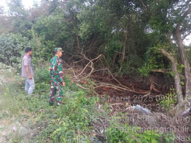 Babinsa Koramil 11/PBR Gencarkan Patroli Karhutla, Wujudkan Lingkungan Bebas Asap