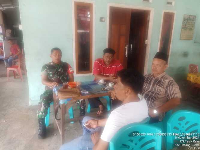 Koptu Sihabuddin Bersama Pemdes Berkomitmen Amankann Pemilukada