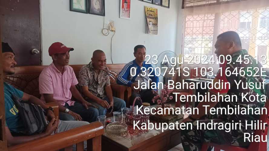 Serda Miskal Aktifkan Komsos Terpadu di Kelurahan Tembilahan Kota