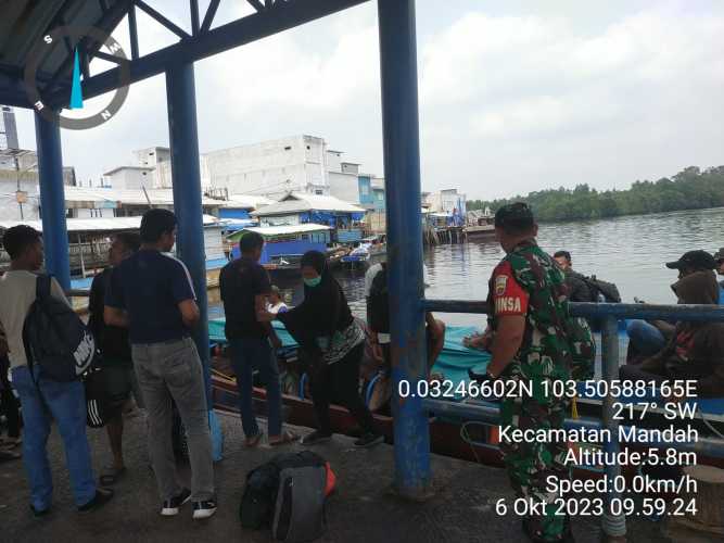 Praka Hendri Jaga Situasi Keamanan Pelabuhan Penumpang