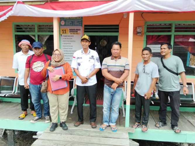 Kunjungan BPKH Pekanbaru ke Desa Perigi Raja: Sinergi Penguatan Pengelolaan Kawasan Hutan