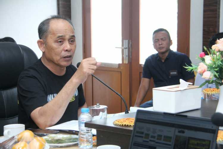 Bupati Inhil Pimpin Rapat Finalisasi Laporan Kinerja Daerah Dukung PSN 2025