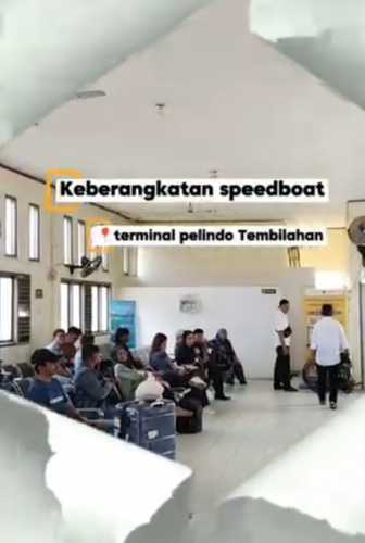 Keberangkatan Speedboat Tujuan Batam dari Pelabuhan Tembilahan Berjalan Aman dan Lancar