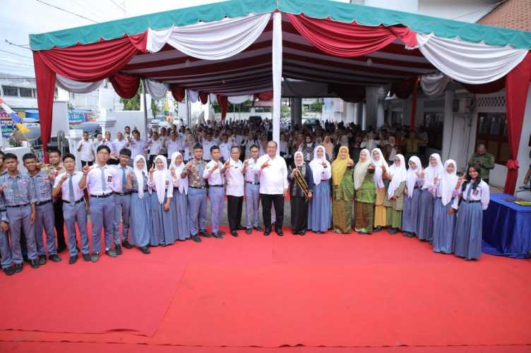 Bupati Asahan Lantik Bunda Literasi dan Buka Lomba Minat Baca 2025