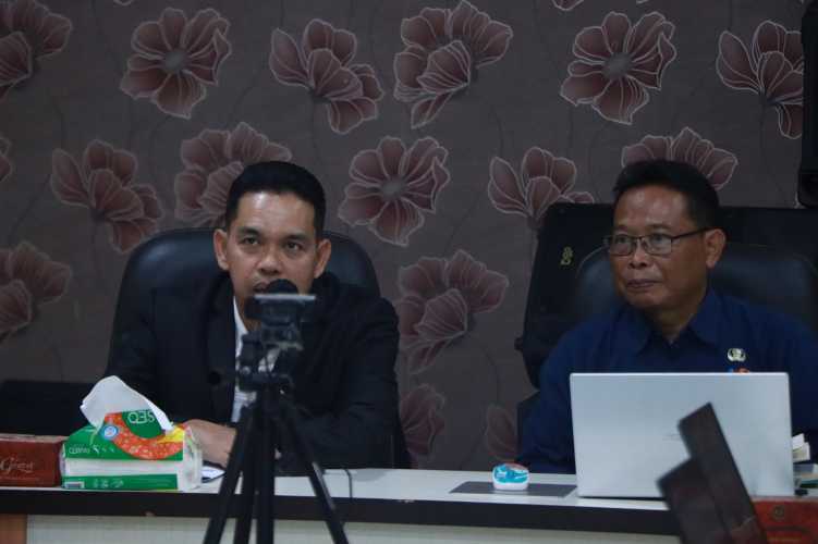 Pj Bupati Indragiri Hilir Hadiri Press Release Inflasi BPS Agustus 2024