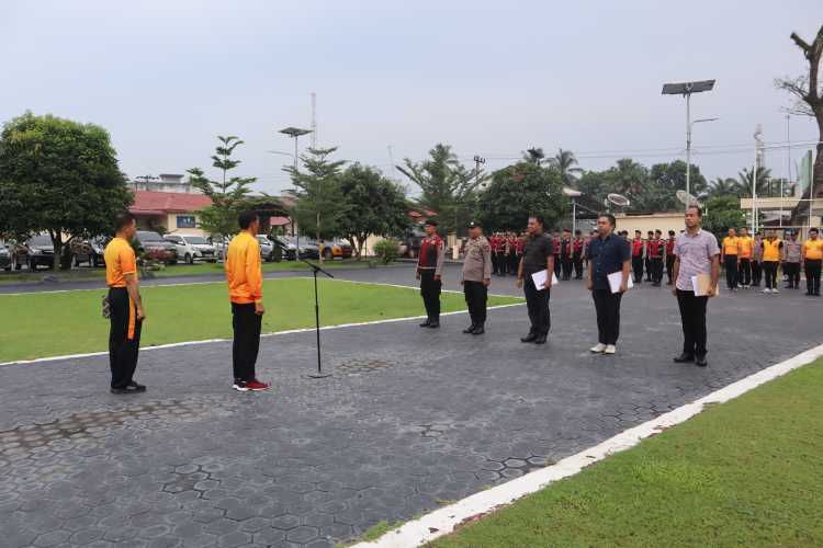 Polres Batu Bara Gelar Apel Pagi untuk Meningkatkan Kedisiplinan dan Kesiapsiagaan Personil
