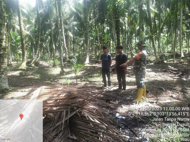 Babinsa Mendepankan Pencegahan Sejak Dini