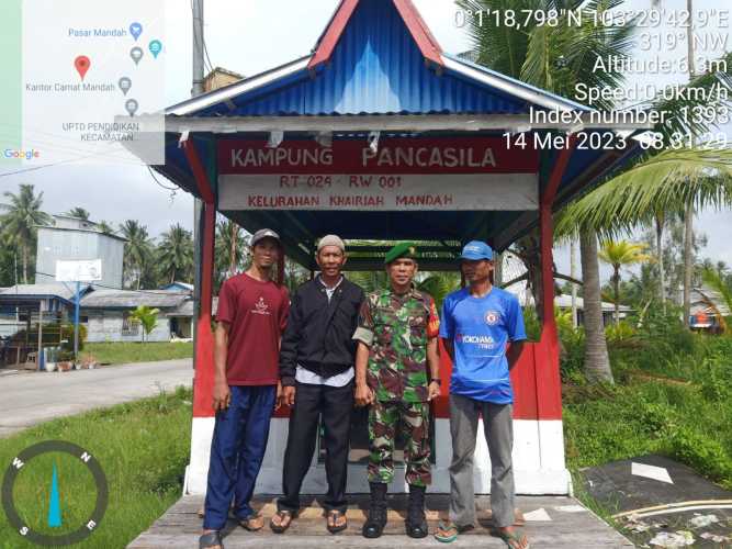 Serma H.Situmorang Perkokoh Keselarasan Berkomunikasi