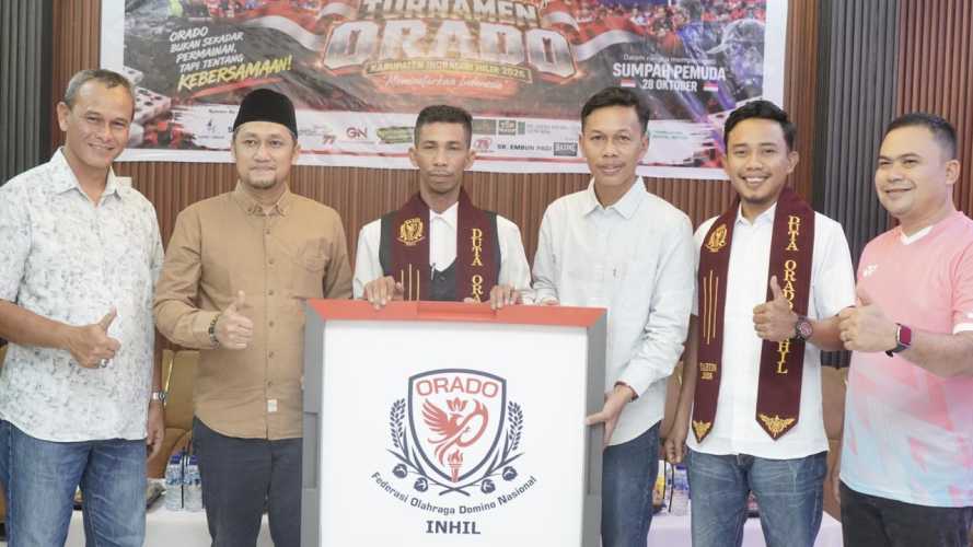 Diikuti 80 Tim, ORADO Inhil Gelar Turnamen Domino Semarakkan Hari Sumpah Pemuda 2026