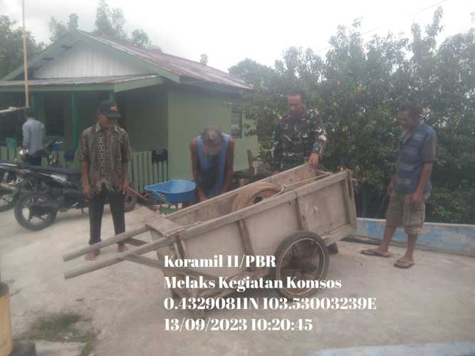 Pelda Rafli Tumbuhkan Etos Kerja Warganya