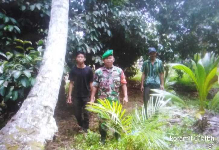 Pelda Darmansyah Gelar Rangkaian Patroli Karhutlah di Desa Binaan