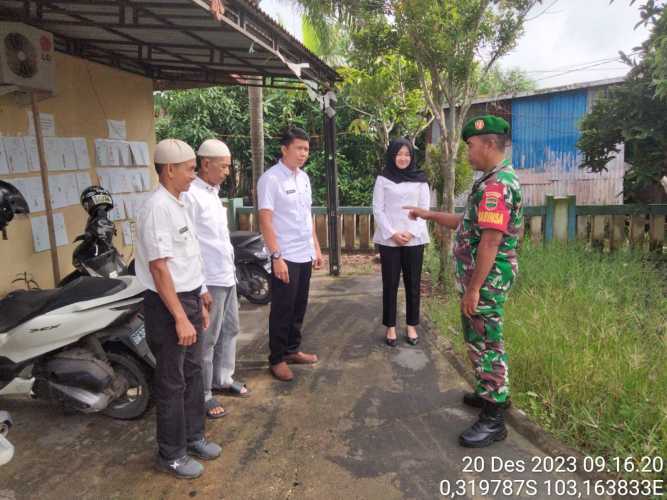 Tangkal Radikal Kanan Amankan NATARU dan pemilu Sertu Koto Ajak Aparat Kelurahan