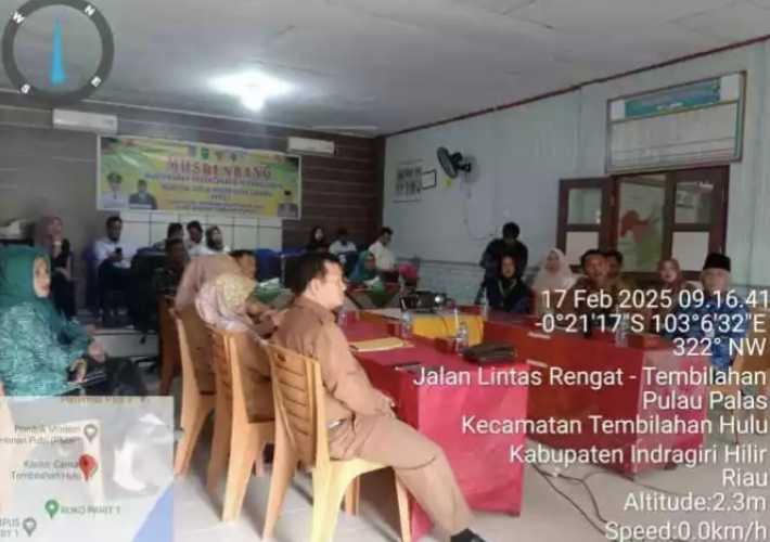 Dalam Musrenbang Kecamatan Tembilahan Hulu, Plt. Camat Perkuat Kerjasama Antara Pemerintah dengan Masyarakat