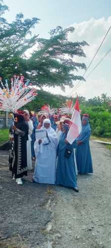 Pawai STQ Ke- VIII Desa Pasar Kembang dilaksanakan secara Meriah