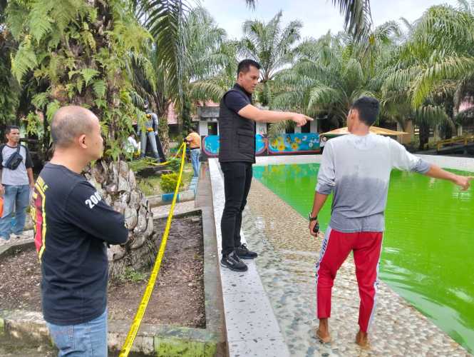 Satreskrim Turun Tangan,Usut Kelalaian di Balik Tenggelamnya Anak di Kolam Renang Wisata