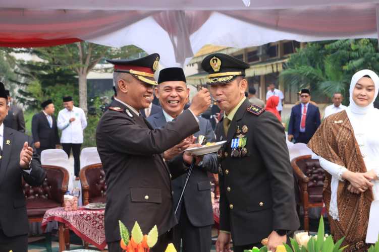 HUT ke-81 TNI di Inhil, Perkuat Sinergitas TNI-Polri dan Forkopimda