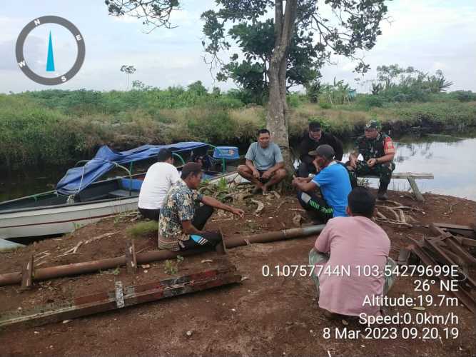 Babinsa Jalankan Komunikasi Lintas Masyarakat