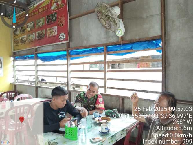 Serma H. Situmorang Gelar Komsos dan Ajak Masyarakat Kelola Kebun Secara Bijak di Bulan Puasa