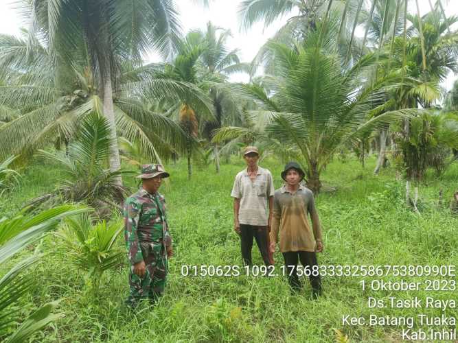 Dengan Keuletannya, Koptu Sihabuddin Jadikan Wilayah Binaannya Bebas Karhutlah