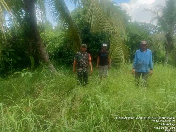 Koptu Sihabuddin  Kontinu Lakukan Patroli Wilayah