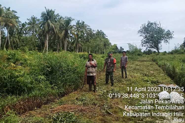 Sertu Anton Perpadat Jadwal Patroli Cegah Karhutla