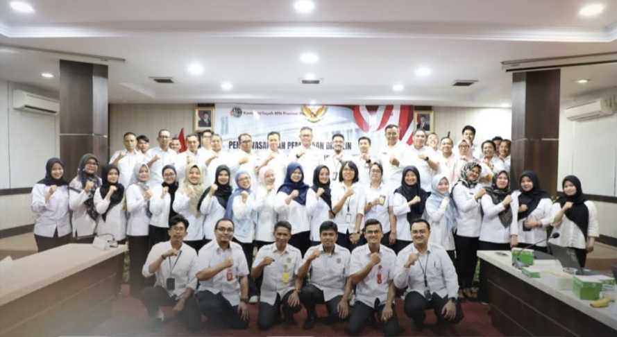 Ikuti Evaluasi SAKIP ATR/BPN, Kantah Inhil Perkuat Akuntabilitas Kinerja dan Pelayanan Masyarakat