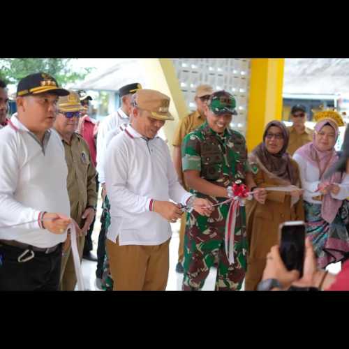 Peresmian Gedung Baru UPT Puskesmas Pelangiran.