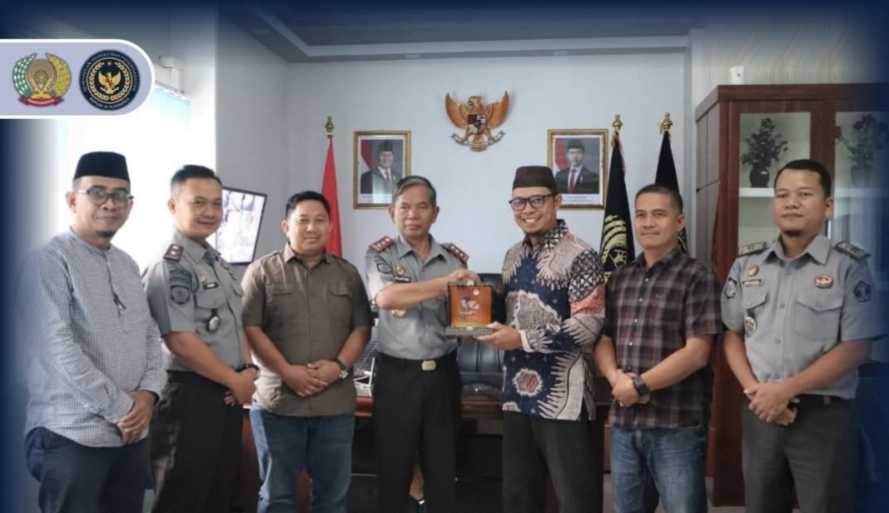 Lapas Tembilahan Terima Kunjungan KPU Inhil, Apresiasi Kelancaran Pemilu 2024