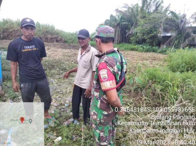 Babinsa Terus Kerahkan Keterampilan dalam Penanganan Karhutlah