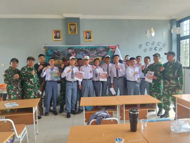 Koramil 01/Tembilahan Gelar Sosialisasi Penerimaan Calon Bintara dan Tamtama PK