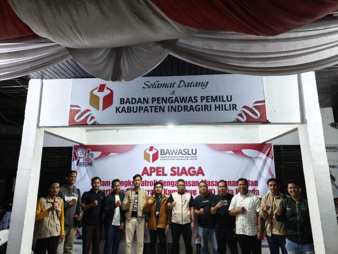 Sentra Gakkumdu Kabupaten Indragiri Hilir Masifkan Patroli Pengawasan di Massa Tenang