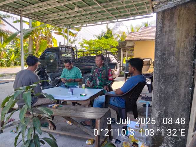 Babinsa Sertu Suratno Gencarkan Penanganan Pengaruh Narkoba kepada Warga Binaan