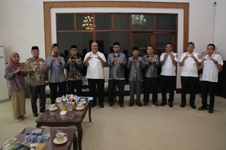 Bupati Asahan Terima Audiensi Badan Wakaf Indonesia (BWI) Kabupaten Asahan