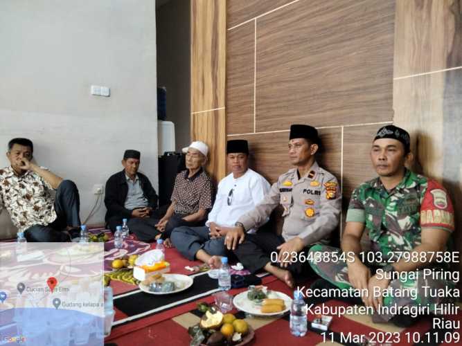 Babinsa Hadiri Silaturahmi Menyambut Ramadhan