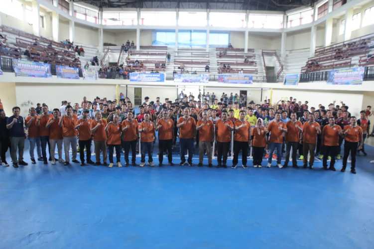 Kejuaraan Bola Voli Antar Club se-Kabupaten Asahan 2025 Resmi Dibuka, Bupati Asahan Berharap Lahirkan Atlet Berprestasi