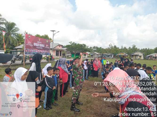 Serma H.Situmorang Meriahkan HUT RI Ke -78 dengan Berbagai Perlombaan