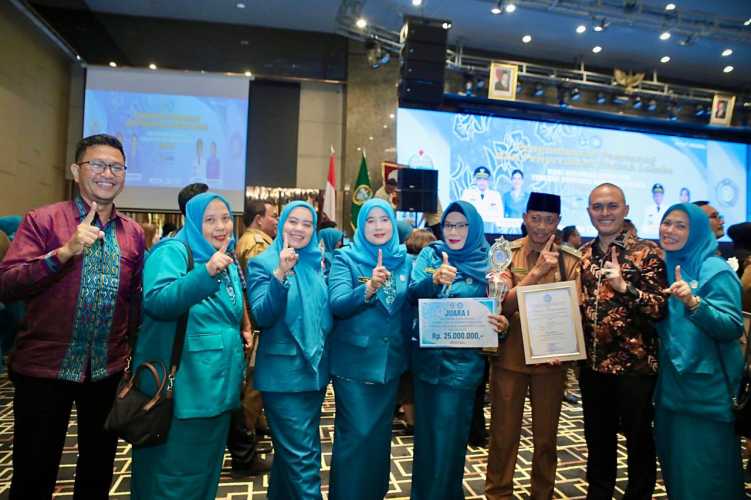 PKK Asahan Perkuat Peran Pemberdayaan Keluarga Lewat Empat Prestasi di Tingkat Provinsi