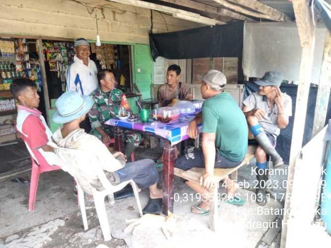 Keberadaan Babinsa Mampu Tumbuhkan Sikap Cinta Tanah Air