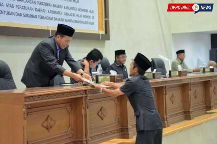 Paripurna Ke-5 Di Gelar DPRD Inhil Agendakan Pandangan Fraksi