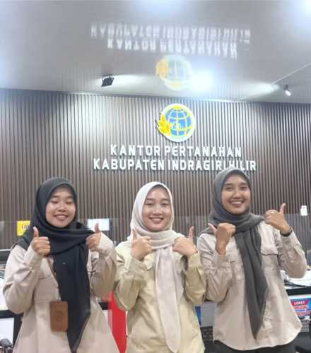 Pentingnya Plotting Bidang Tanah, Kepala Kantah Inhil Lakukan Himbauan ke Masyarakat