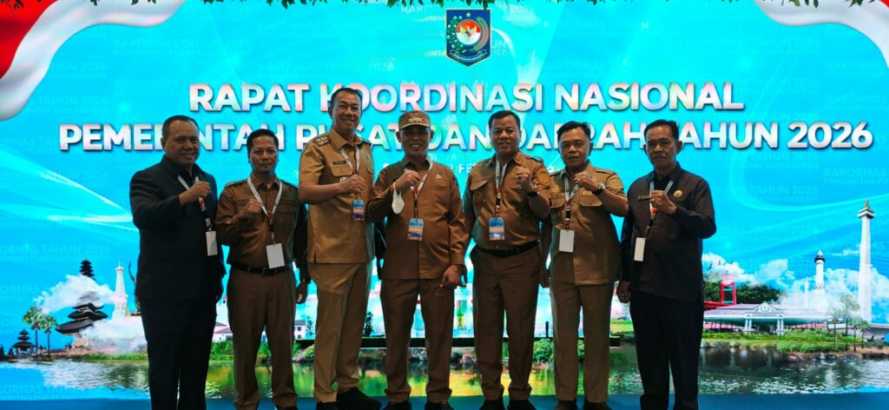 Galeri Bupati Inhil Ikuti Rakornas Forkopimda di Bogor