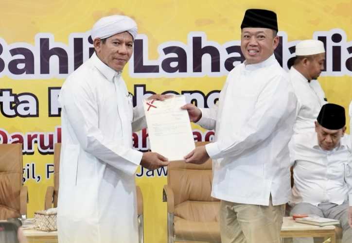 Pimpinan Pondok Pesantren Dalwa Apresiasi Kementerian ATR/BPN  atas Kemudahan dan Percepatan Pengurusan Sertipikat Wakaf