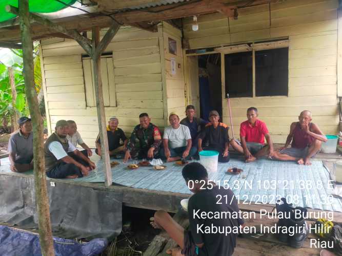 Serda Ahmad Fery Ciptakan Suasana Keakraban Jelang Pelaksanaan Kegiatan Gotong Royong