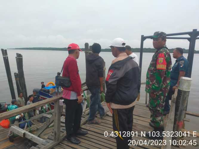 Serda Ahmad Fery Lakukan Pengamanan Operasi Ketupat Lancang Kuning 2023