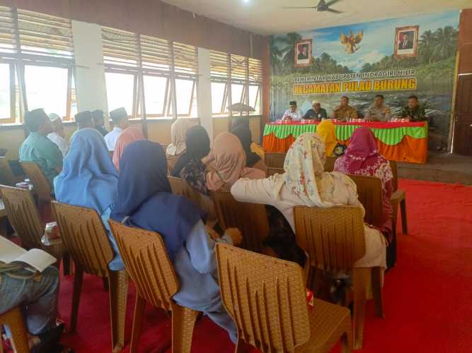 Danramil 11/Pulau Burung Pastikan Kesiapan Pemondokan Kafilah MTQ Tingkat Kabupaten