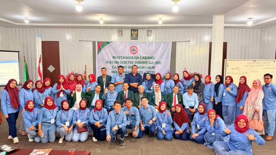 Muscab IDI Indragiri Hilir 2025 Berlangsung Lancar, dr. Rahmatsyah Nst., SpA Terpilih sebagai Ketua Baru