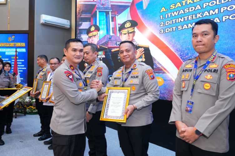 Kapolres Batu Bara Hadiri Rapim Polda Sumut, Raih Penghargaan atas Kinerja Ketahanan Pangan dan Pengelolaan Anggaran